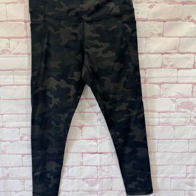 Crz yoga workout capri leggings size small